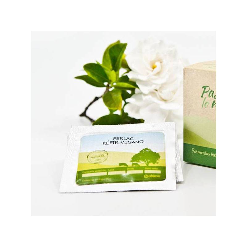 Envelope Ferlac Vegan kéfir Abiasa artesanal